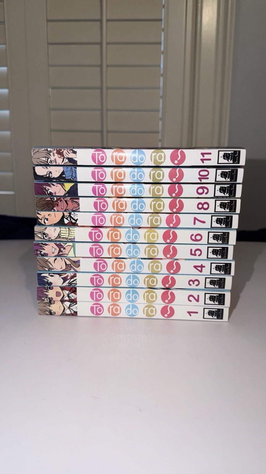 Toradora Volume 1-11  OOP English Manga Vol Yuyuko Takemiya