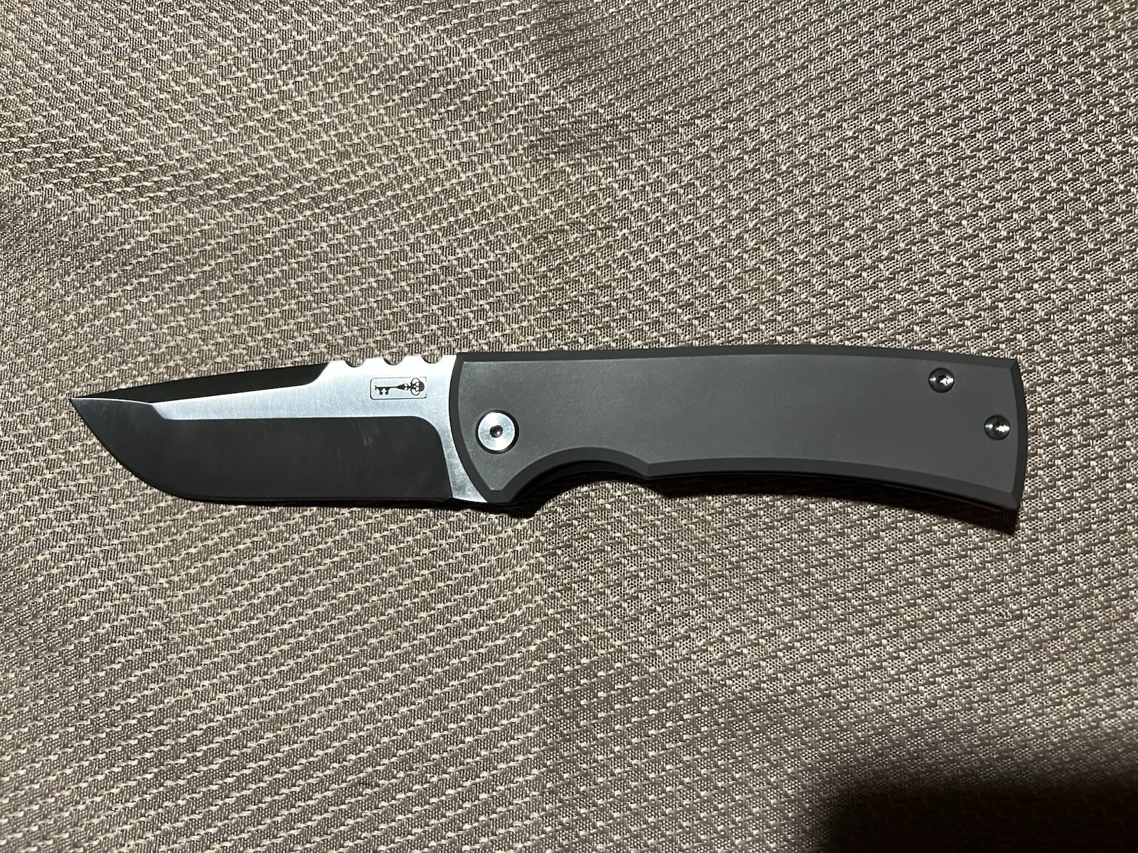 Chaves Ultramar Redencion 229 KickStop  CLONE M390 Tanto Blade Titanium Handles
