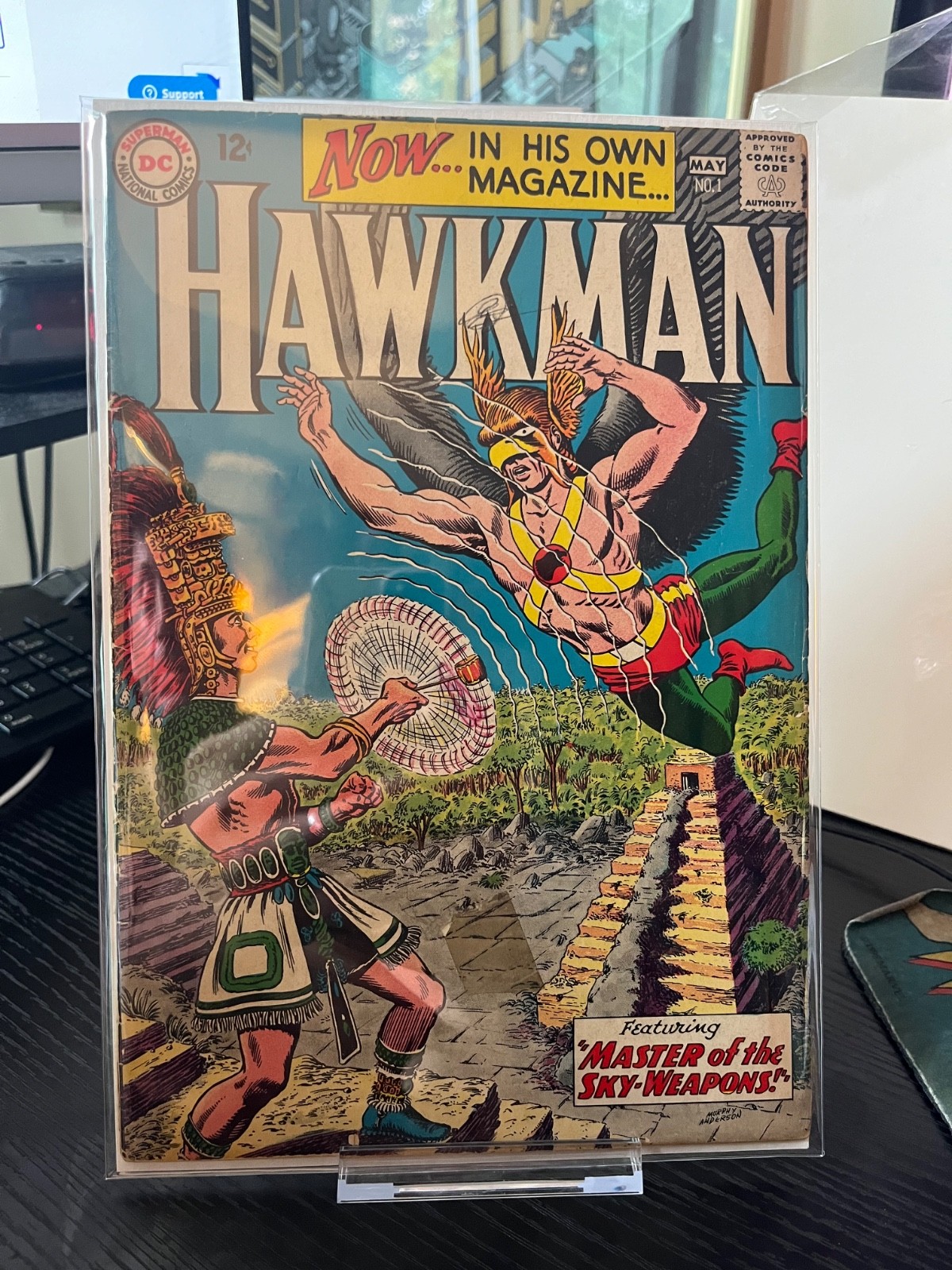 Hawkman #1 1964 DC Comics Silver Age Key Joe Kubert 1st Solo Series