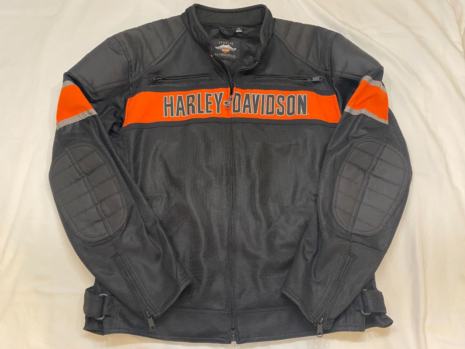 Harley Davidson Trenton Colorblock Mesh Riding Jacket 2XL NWOT Black 98111-16VM
