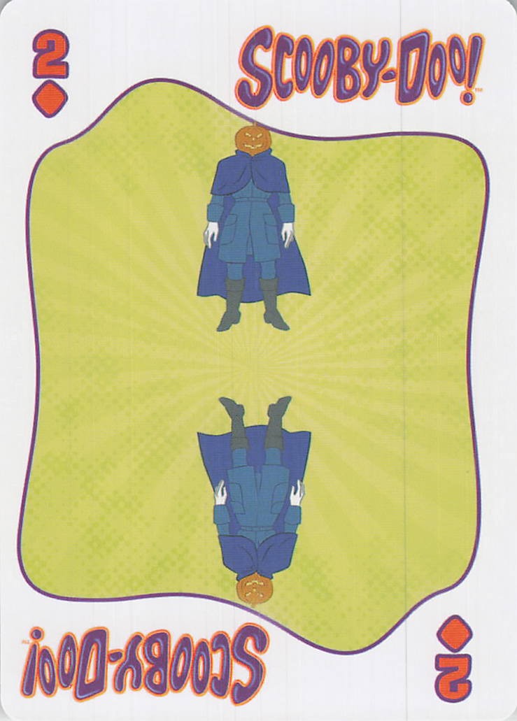 Scooby-Doo Headless Horseman Pumpkin Head Villain Hanna-Barbera Playing Card