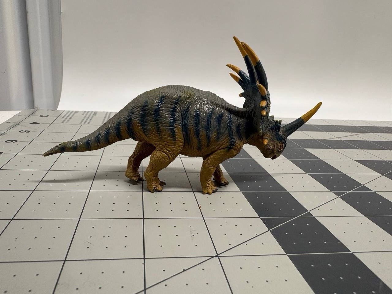Battat Styracosaurus Dinosaur Figure Retired Prehistoric Collectible 1994