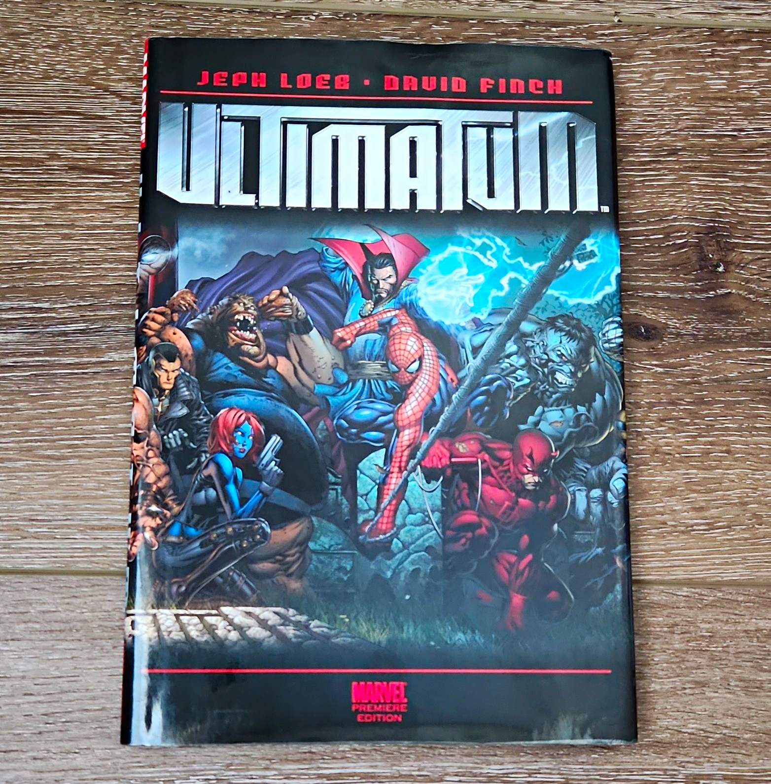 Marvel Ultimatum Hardcover Graphic Novel Direct Marvel Premiere Edition Comics