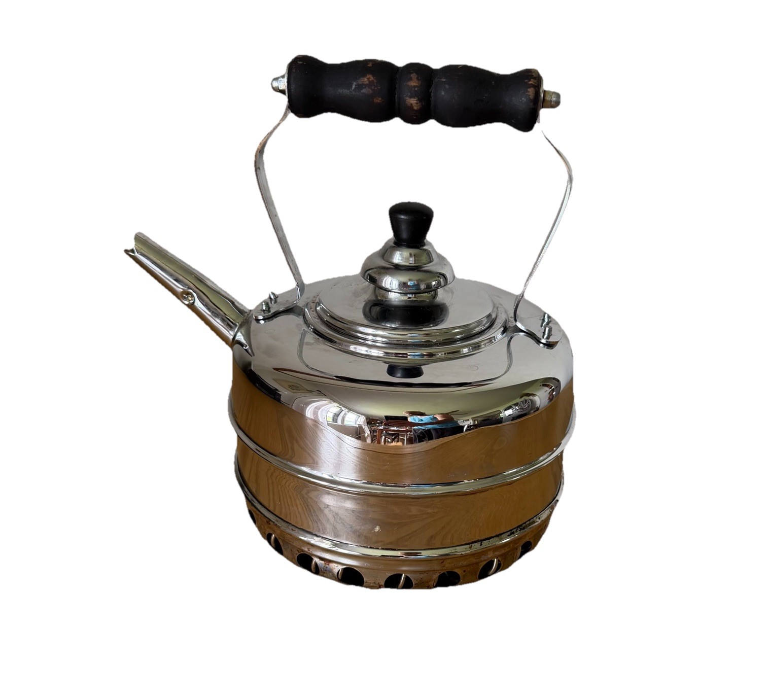 Simplex Buckingham No 3 by Newey & Bloomer Chrome Rapid Boil Tea Kettle