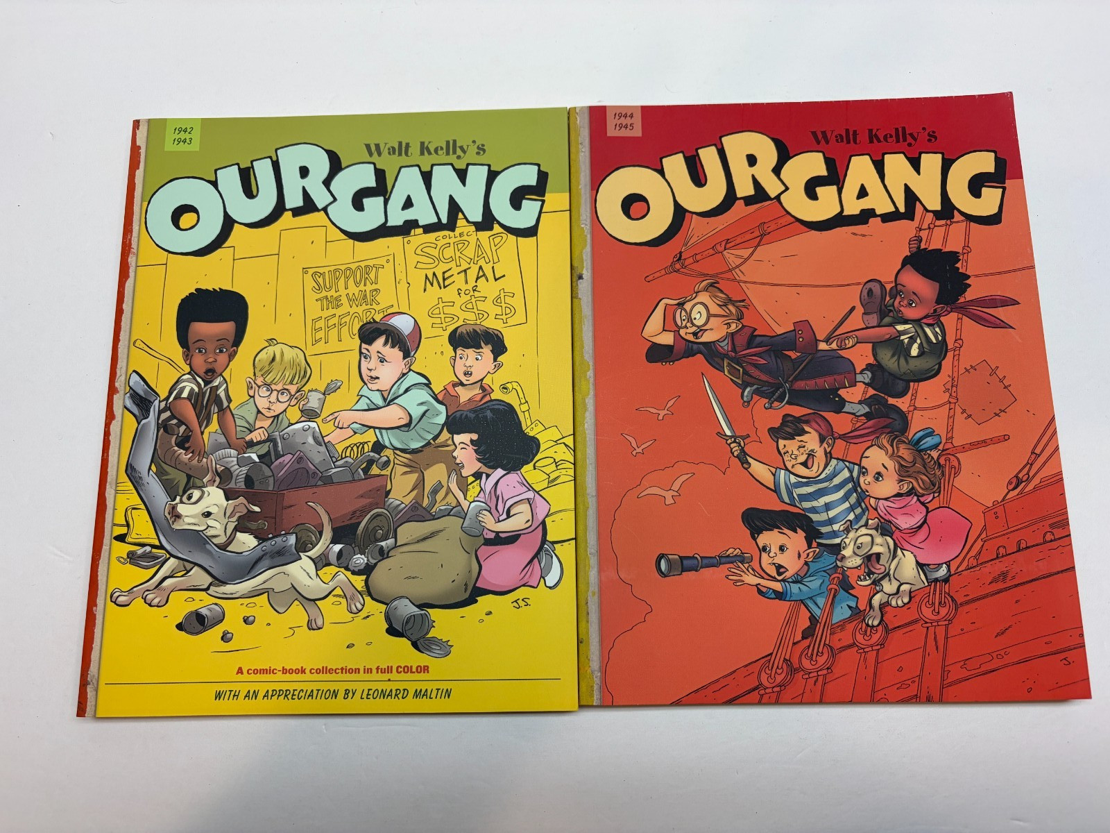 Walt Kelly\'s Our Gang Vol 1 2 Fantagraphics 1942-1945 Jeff Smith Cover Comics