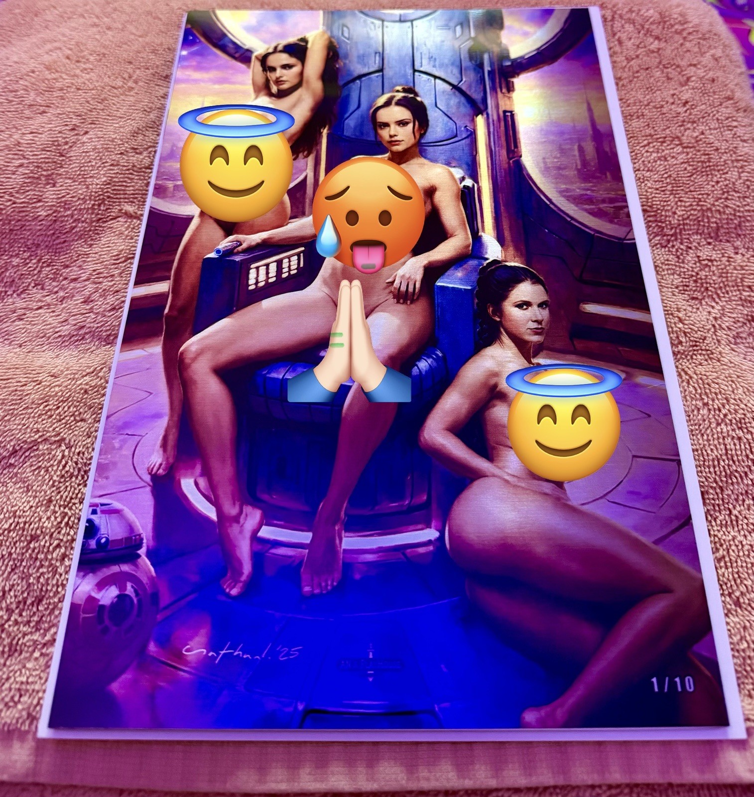 AN’s Playhouse “Jedi” METAL 1/10 By Nathan Lorenzana Rey Leia Padme 18+