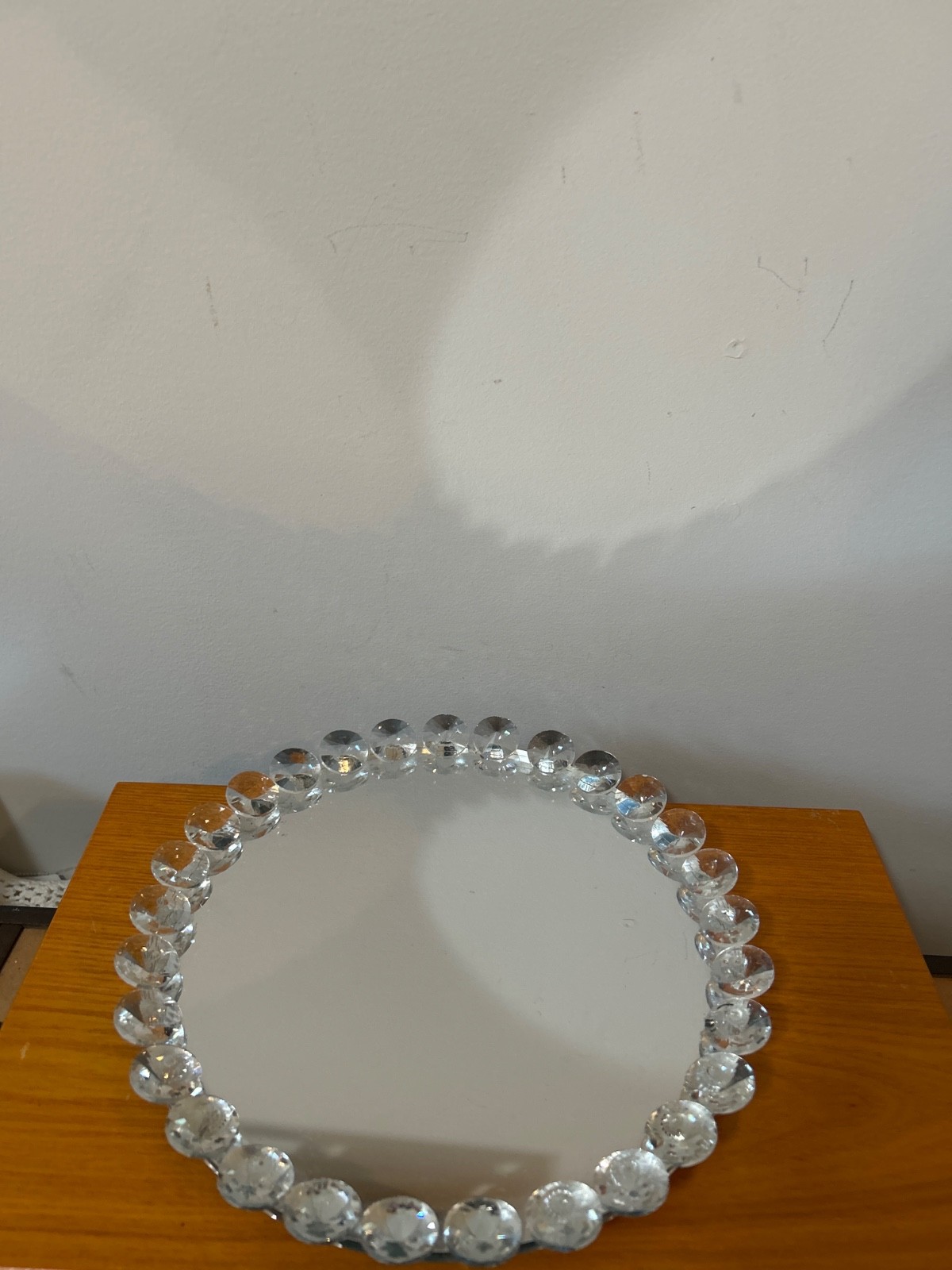 Vidali Collection mirrored vanity tray