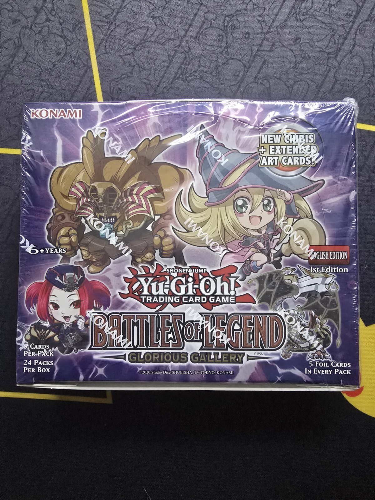 Yugioh Battles Of Legend Glorious Gallery Booster Box Brand New Sealed