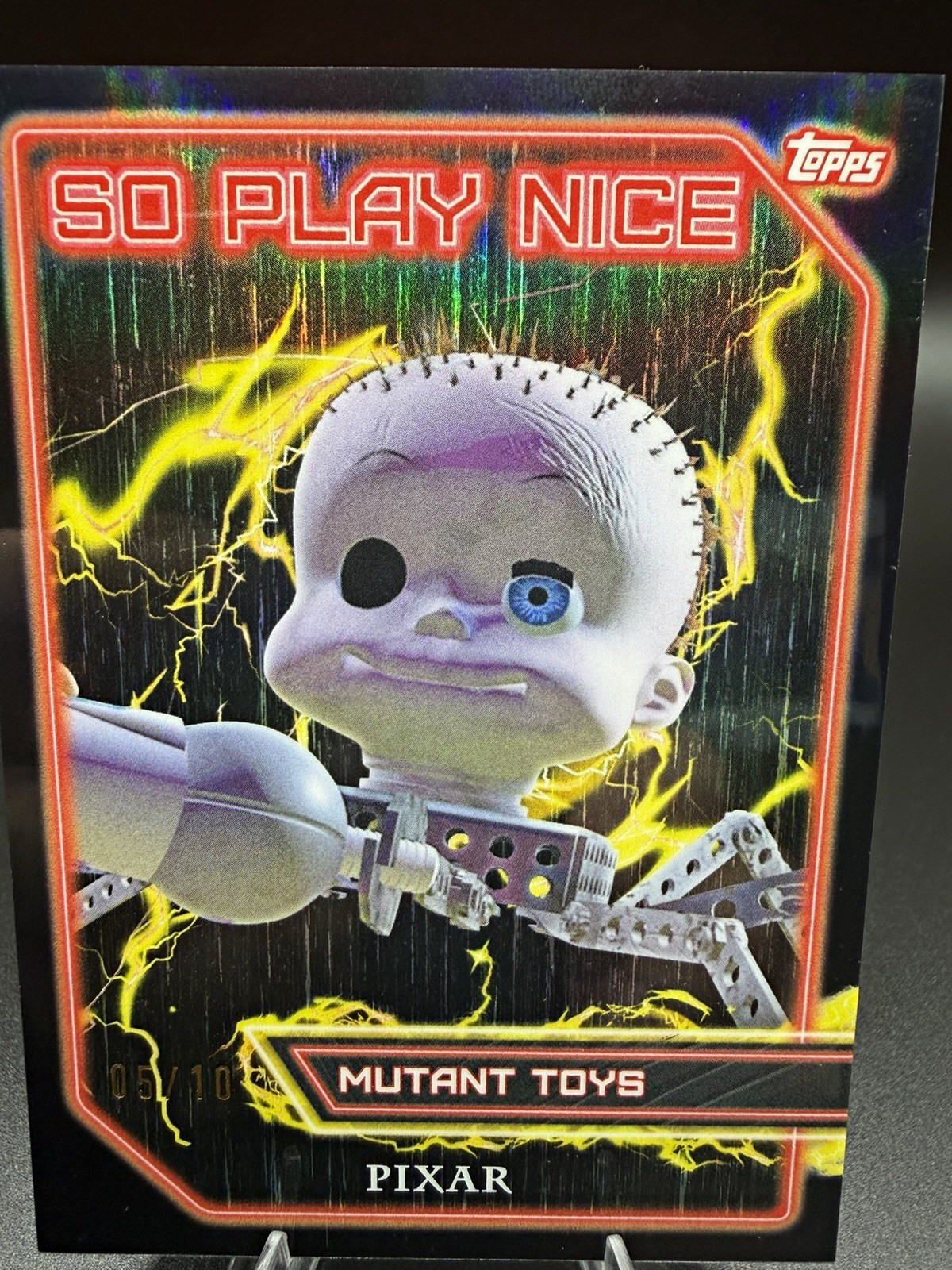 2025 Topps Toy Story Mutant Toys SPN-2 BLACK /10 So Play Nice Disney Pixar RARE