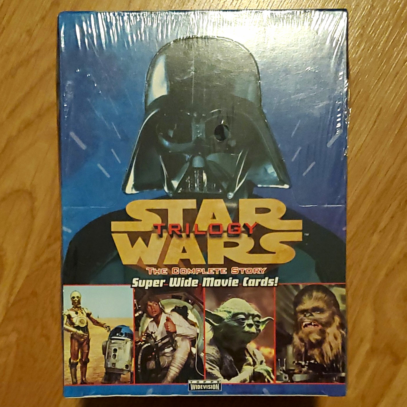 Topps 1997 Star Wars Trilogy The Complete Story Sealed Super-Wide 36 Pack Box