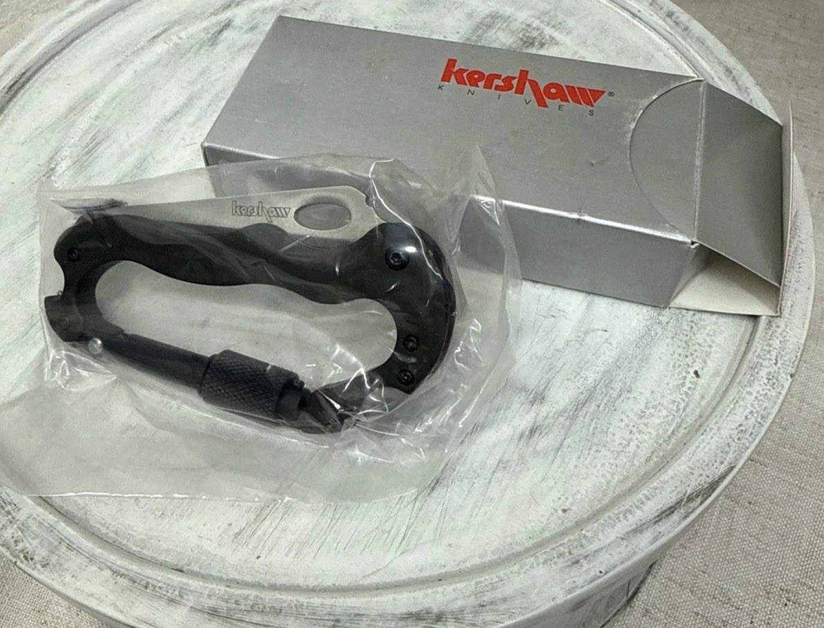 Kershaw 1004NBX Carabiner Tool Folding Knife Early Model Rare Brand New