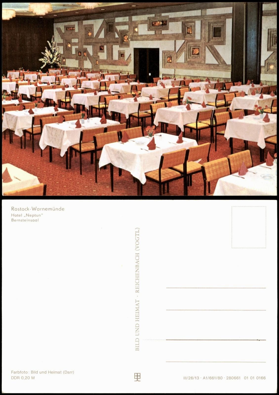 Postcard Rostock Hotel \