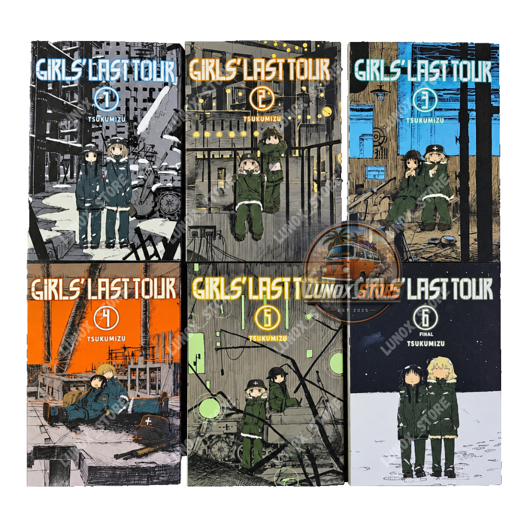Girls Last Tour Volume 1-6 END Full Set Series Manga English Version Comic