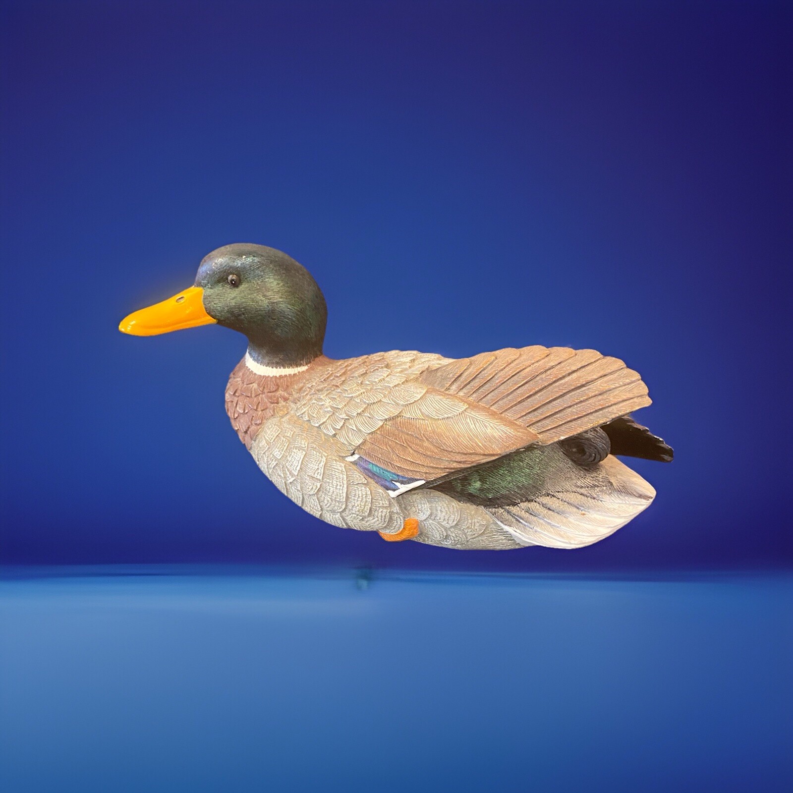 Heritage Decoys J B Garton Mallard Drake Duck Miniature Made in Canada