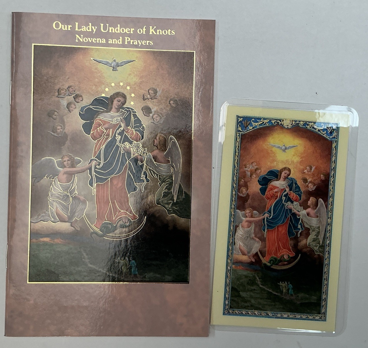 NOVENA OF OUR LADY UNDOER OF KNOTS  PROTECTION PRAYERS, BLESSINGS,