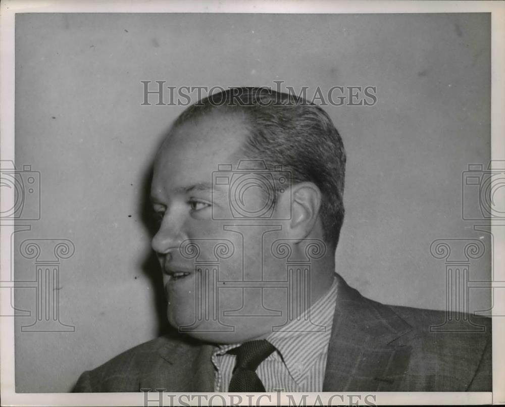 1952 Press Photo Horace Stoneham owner of the Giants baseball team - net23265