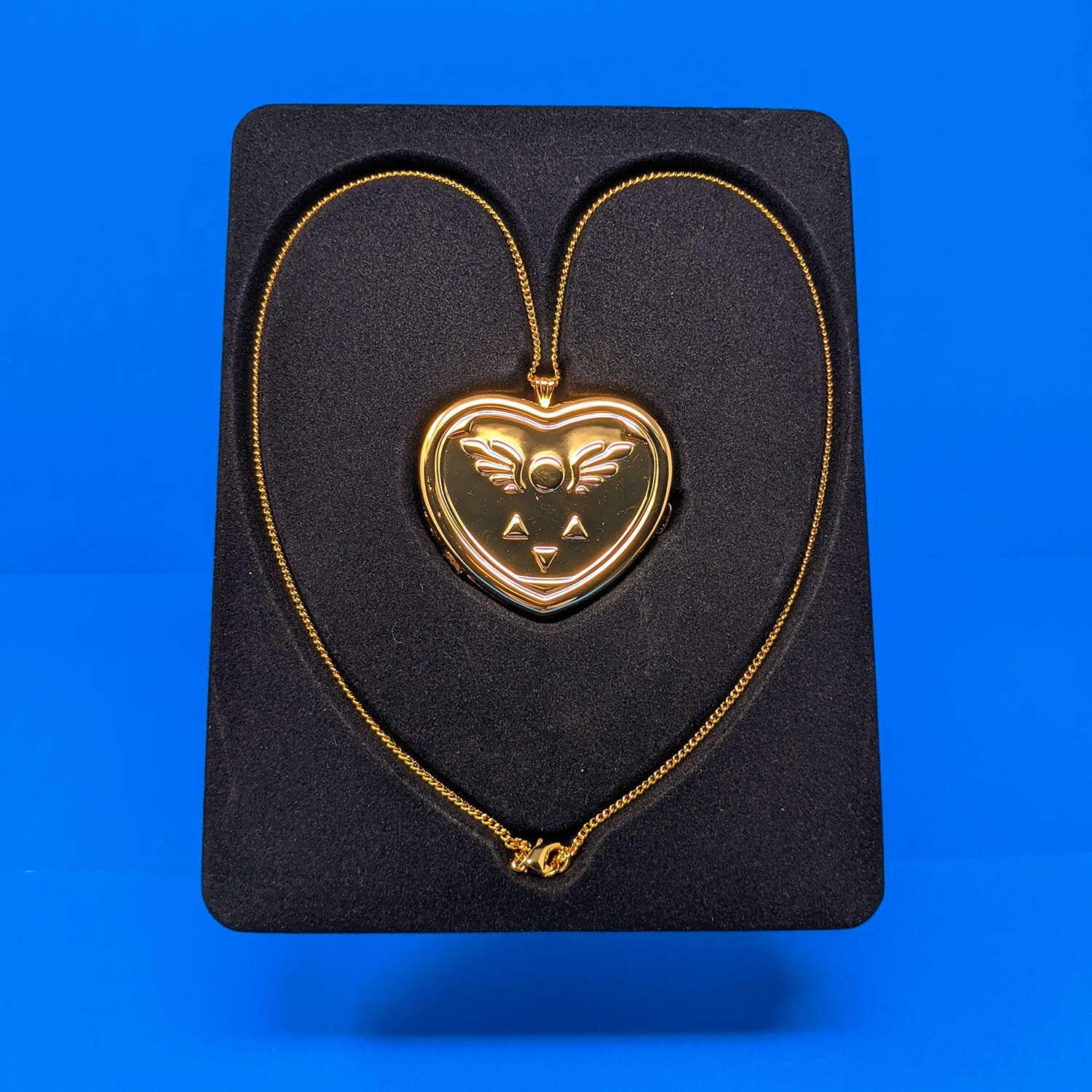 Undertale Limited Edition Heart Shaped 14K Gold Musical Locket Necklace Official