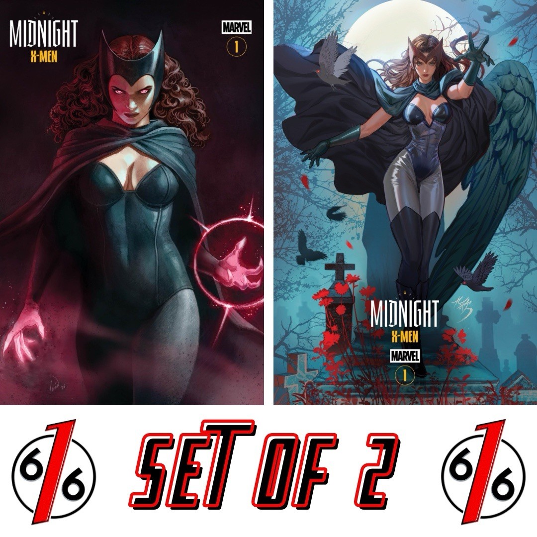 🔥 MIDNIGHT X-MEN 1 IVAN TALAVERA & FAN YANG 616 COMICS Variant Set LTD 3000