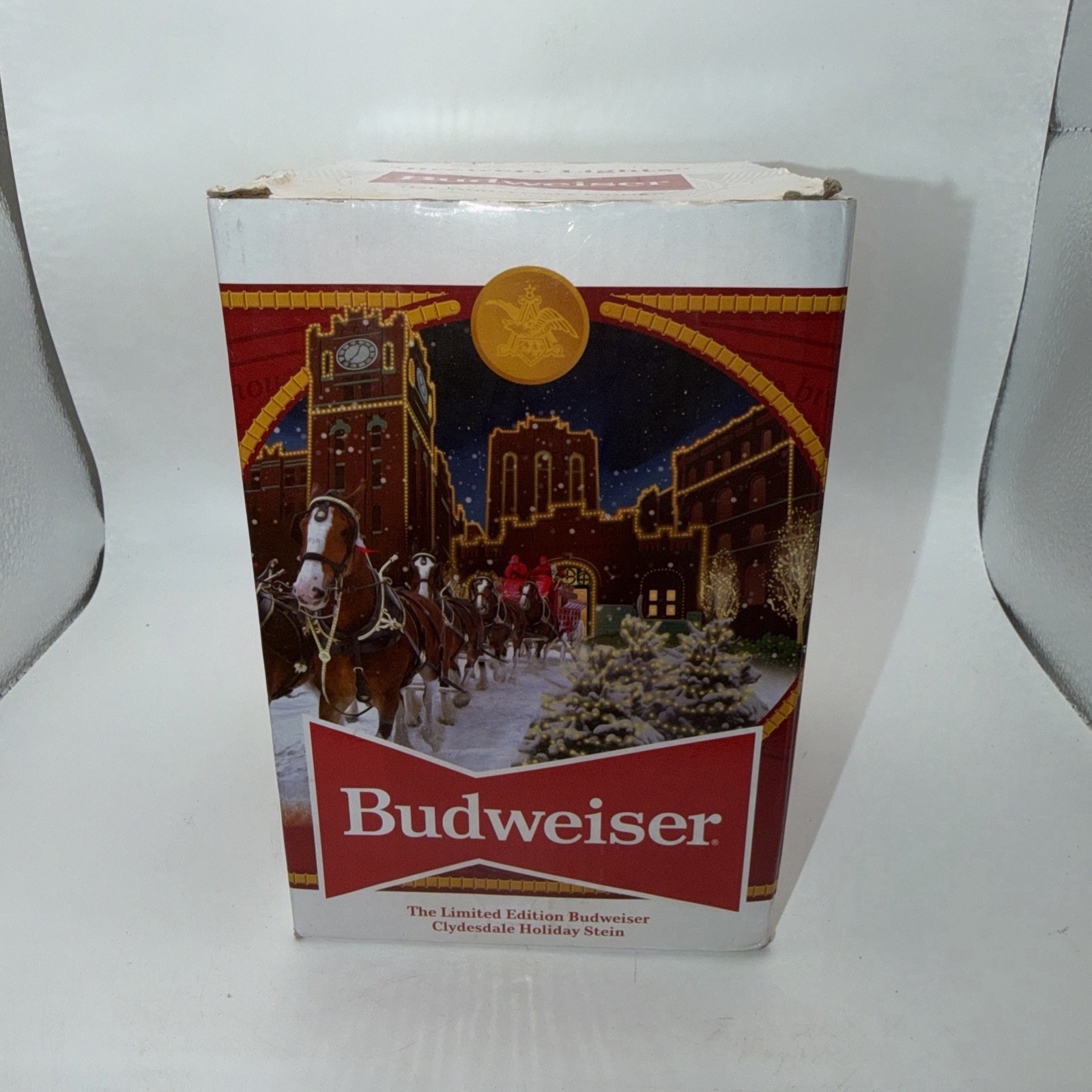 Budweiser 2020 Christmas Clydesdale Stein \