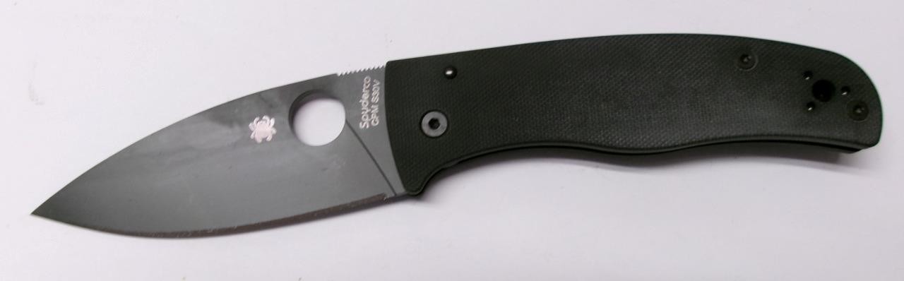Spyderco C263GPBK Bodacious Black CPM-S30V Black Blade Compression Lock NEW