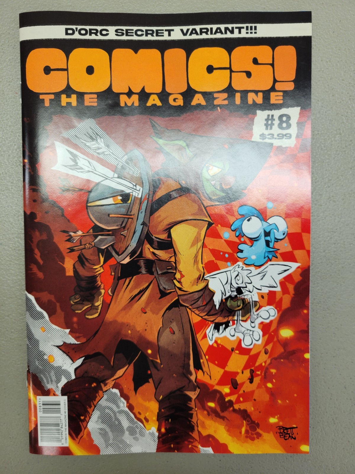 Comics the Magazine #8 D'Orc Secret Variant