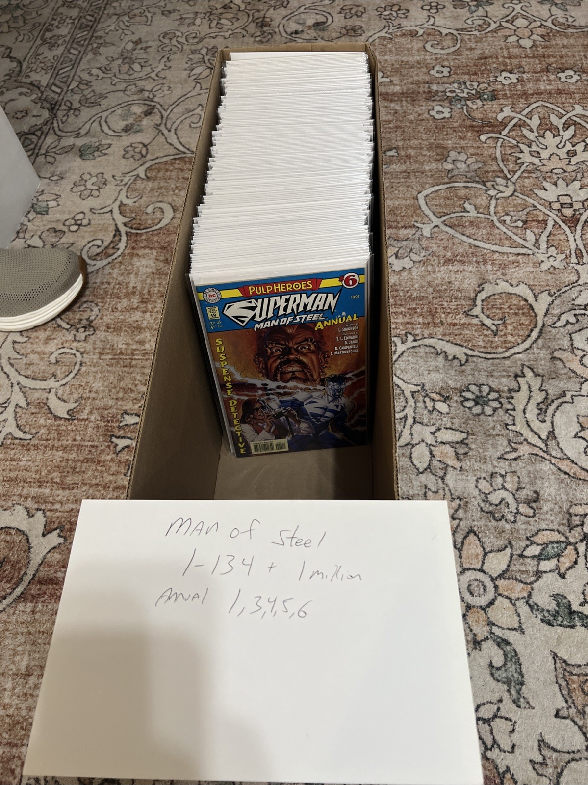 Superman The Man Of Steel Complete #1-134-1 Million-Annual 1,3,4,5,6 VG-NM Nice
