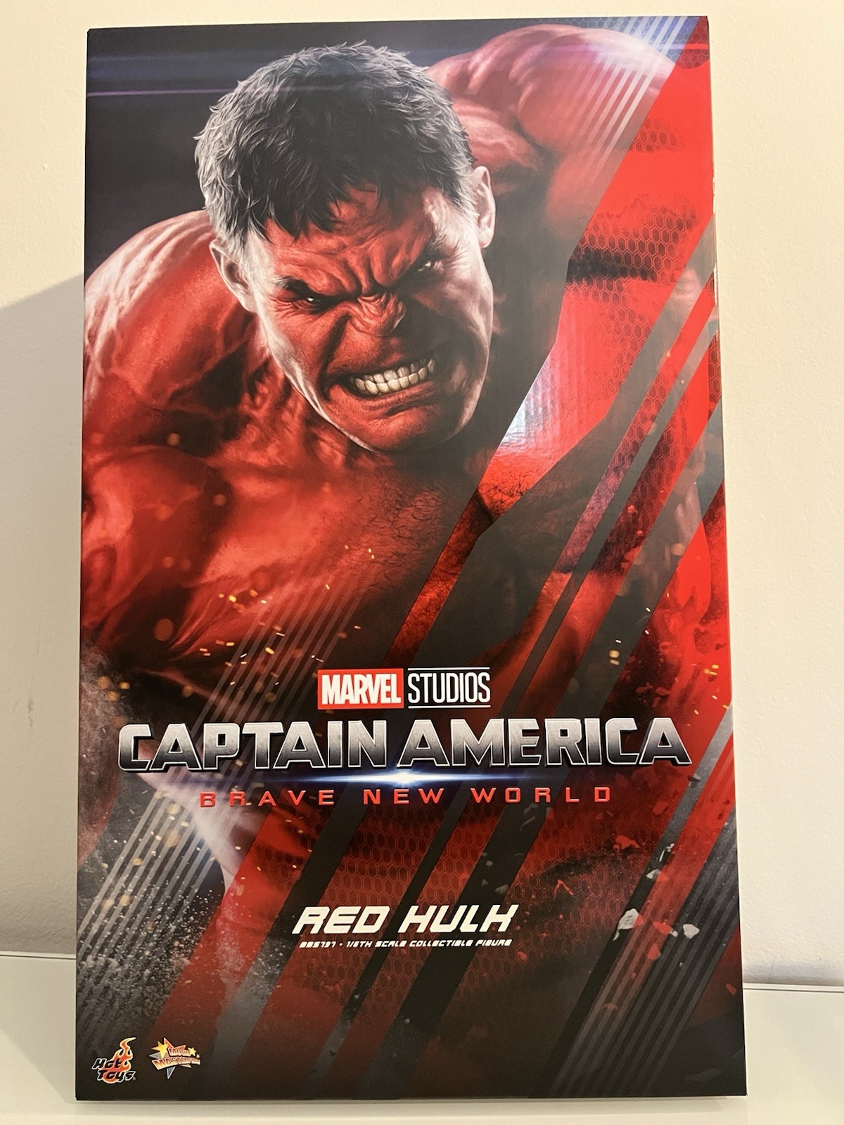 Hot Toys RED HULK Captain America Brave New World Harrison Ford MMS797 -FREE S&H