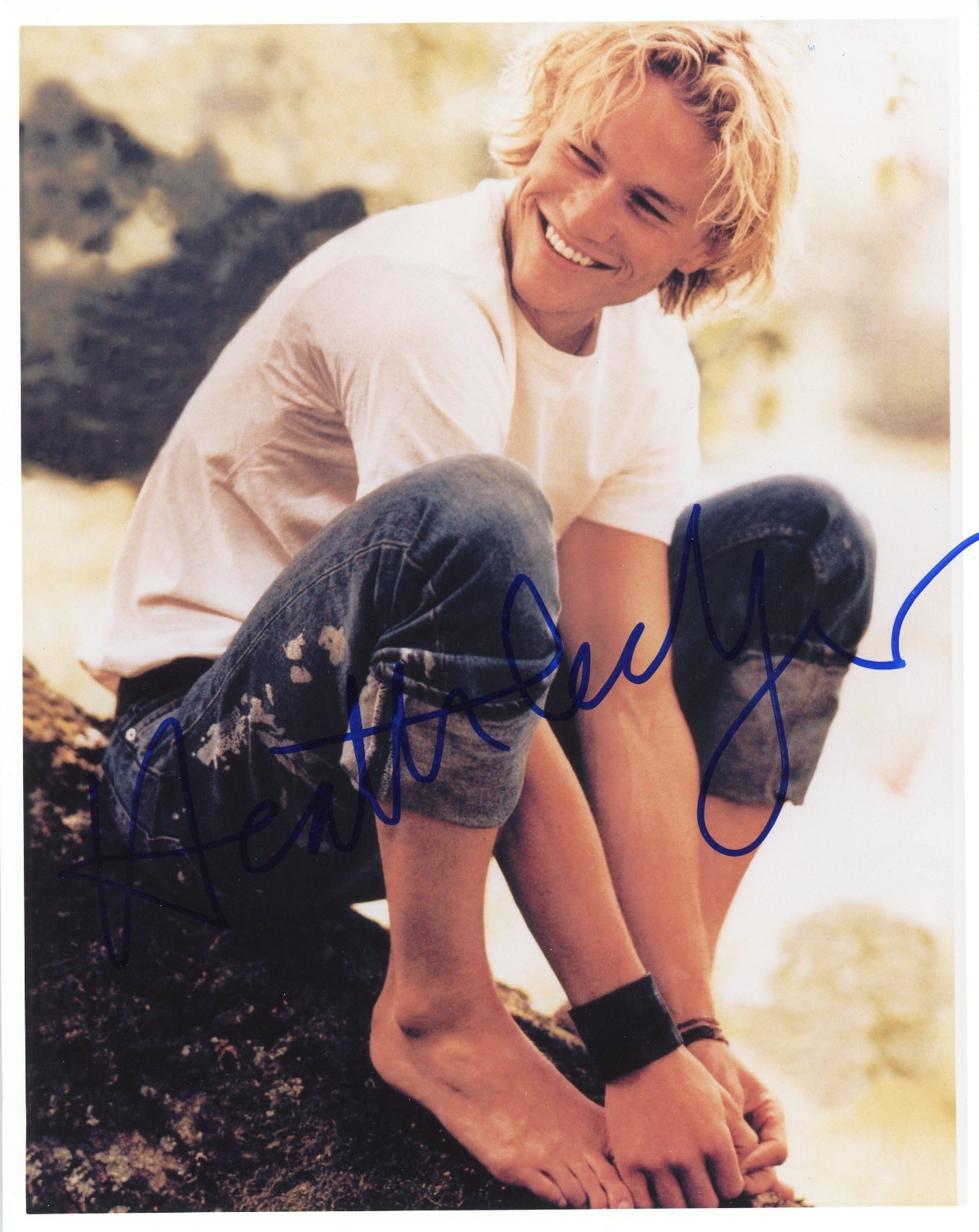 Heath Ledger ~ Signed Autographed Photograph ~ JSA LOA
