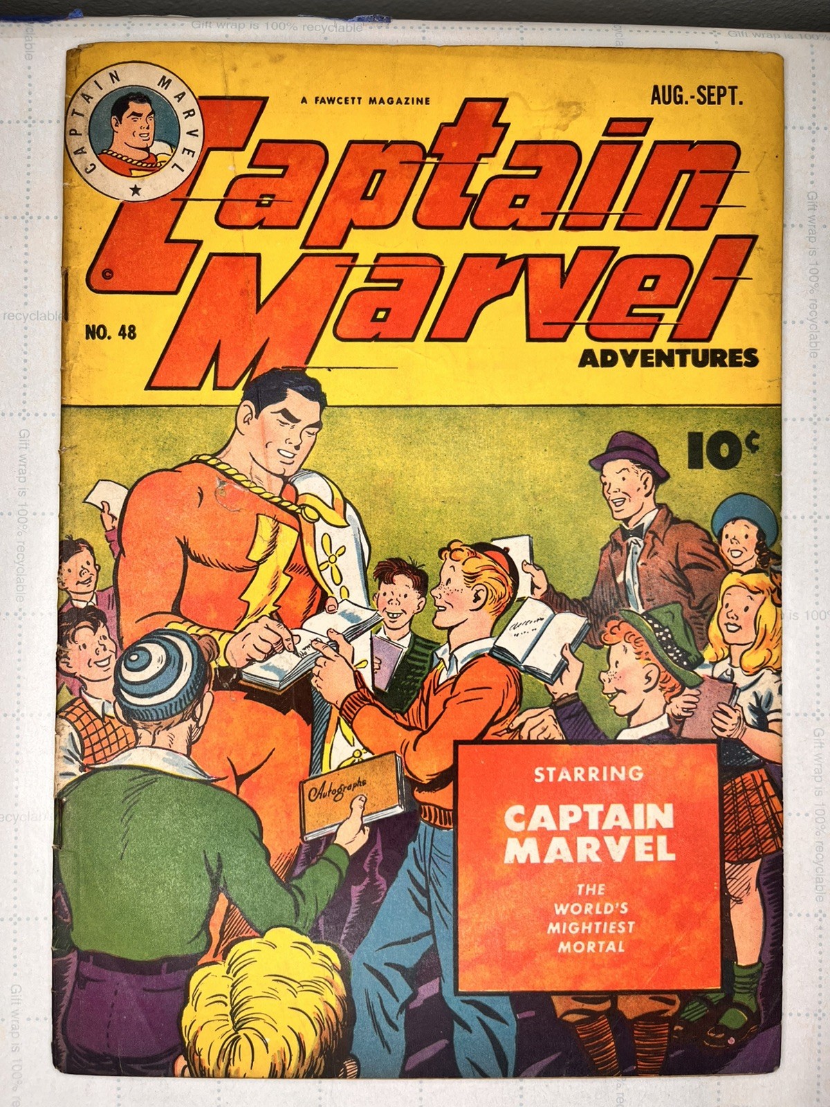 Fawcett Publishing: Captain Marvel Adventures #48. 