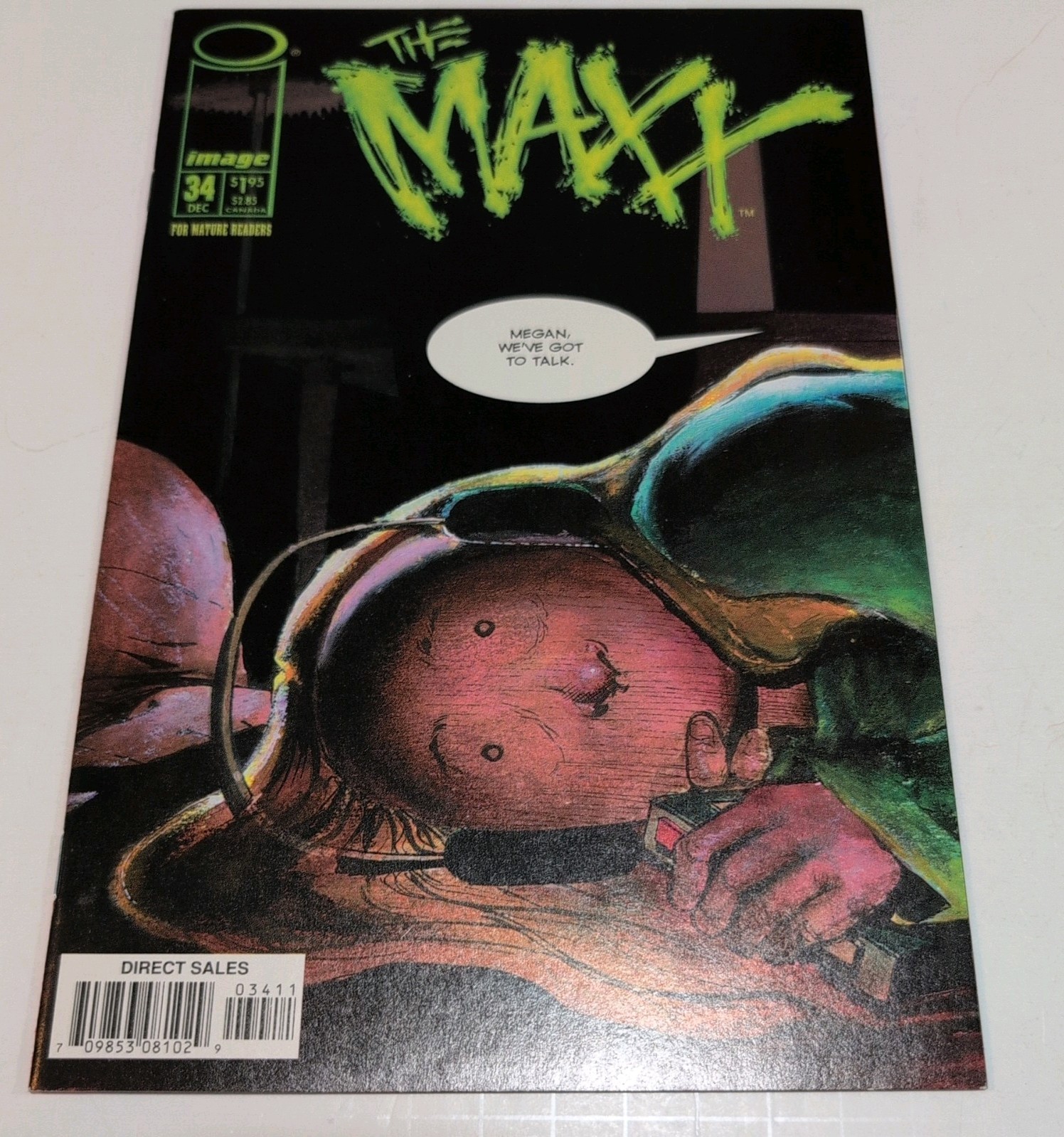 The Maxx #34 (Image, December 1997) Rare 