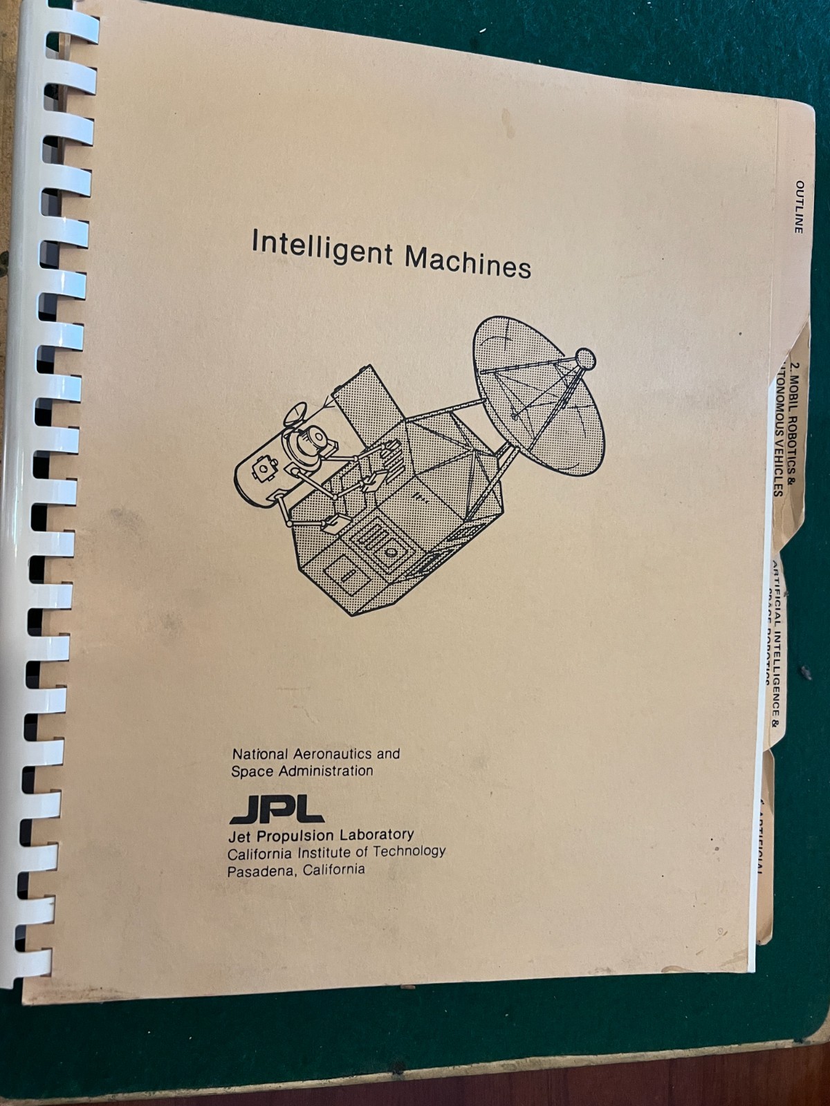 JPL / NASA Rare Vintage Intelligent Machines, EARLY A.I.