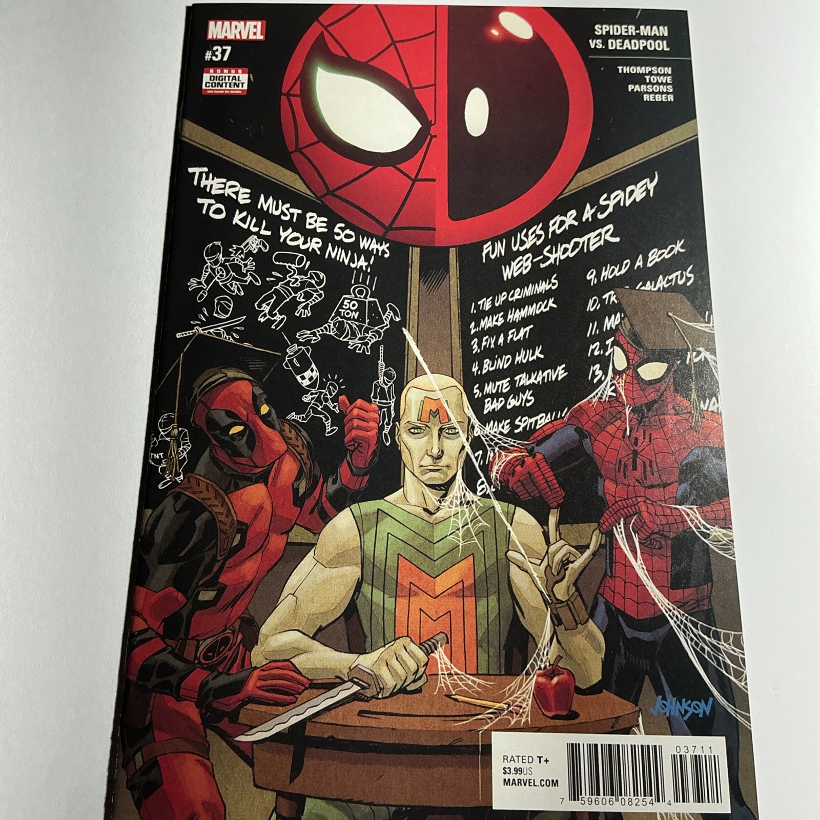 Spider-Man/Deadpool #37 2018 NM Marvel Comics Comic Book Modern Age Single