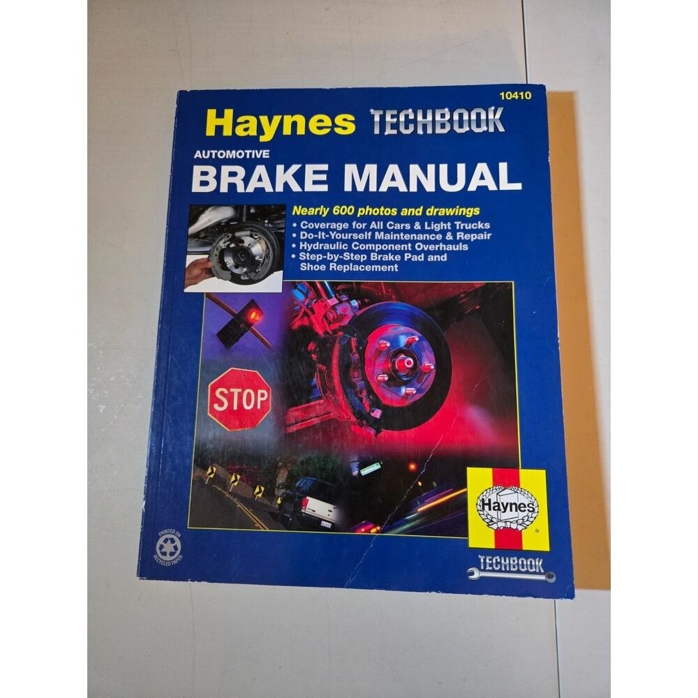 Haynes Techbook 10410 (2112) Automotive Brake Manual – Repair / Service Guide