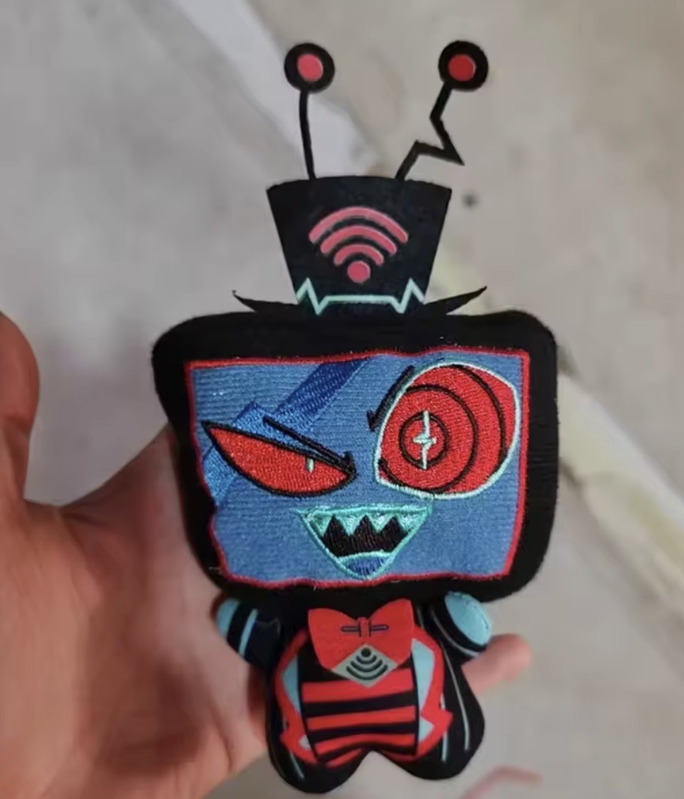 Vox Plushie Keychain 11cm Bandai Banpresto 2025 Hazbin Hotel (Not Official Merch