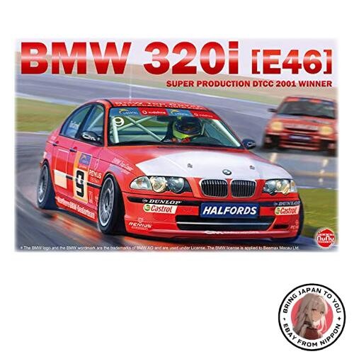 Platz NuNu BMW 320i E46 DTCC 2001 Winner Racing Model Kit 1/24 Import Japan