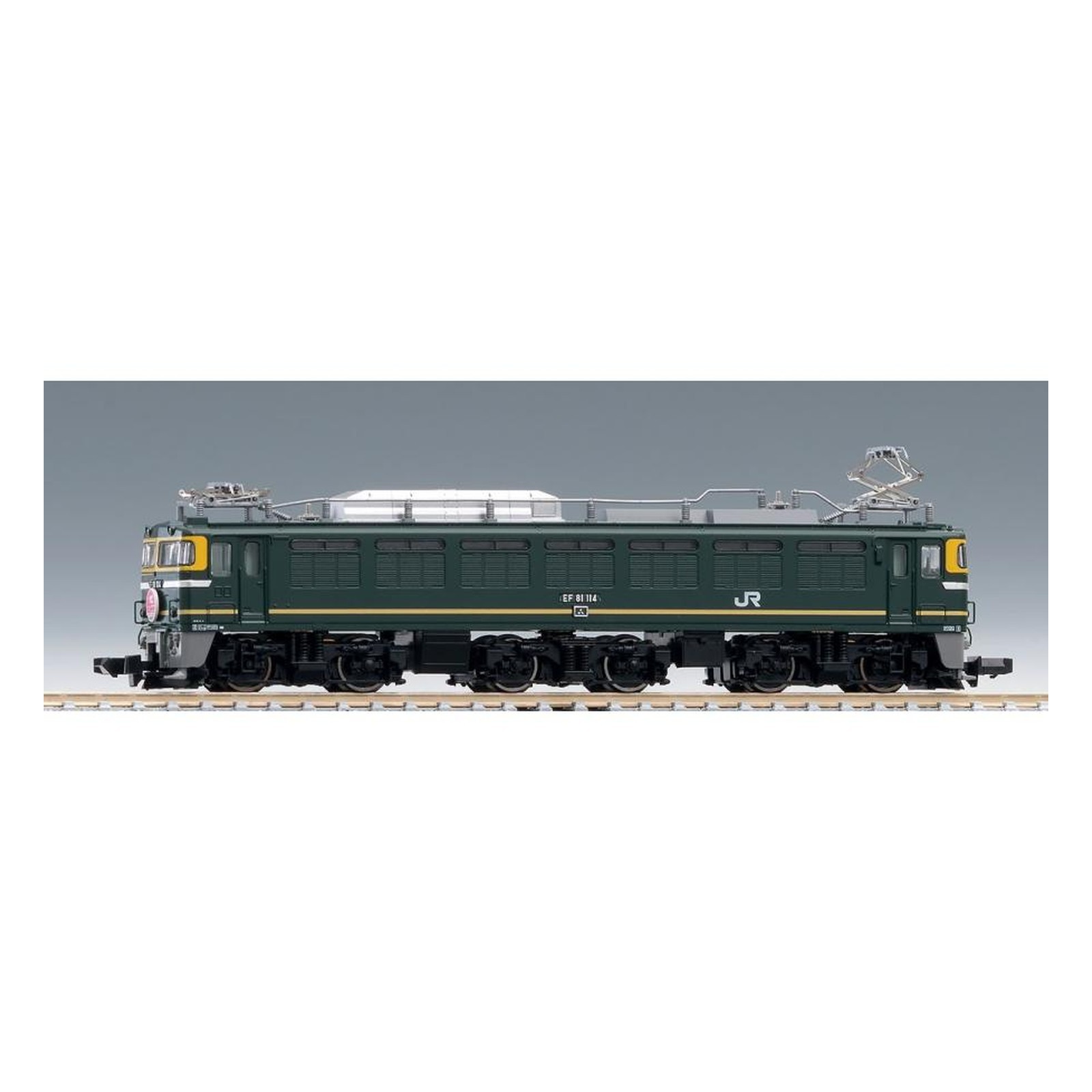 N Scale Twilight Express Japan TOMIX Gauge 7122 JR EF81 Katachi Denkikikansha To