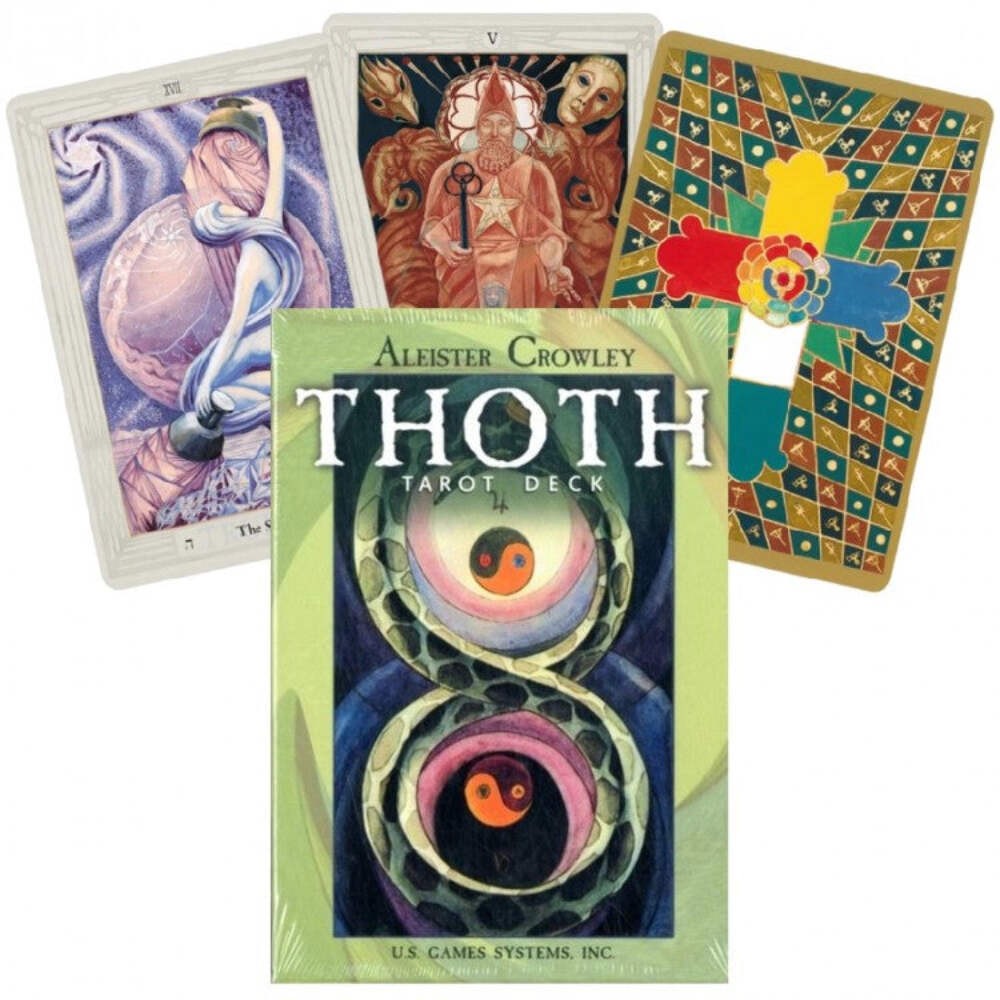Crowley Thoth Tarot Deck Large 78 Cards Esoteric Set by US Games