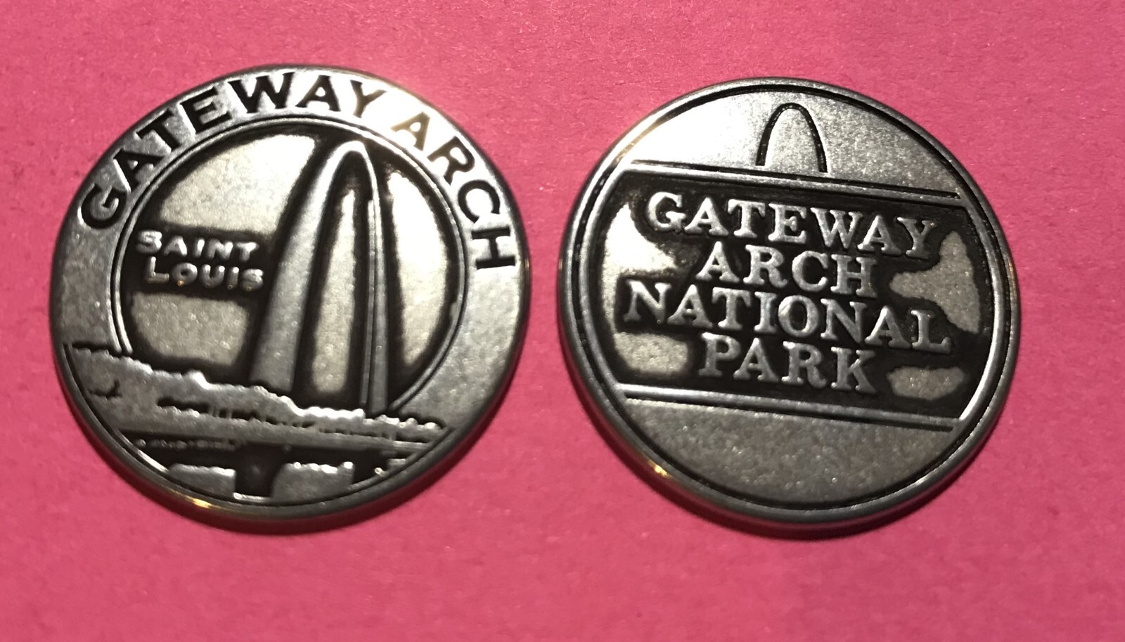 Gateway Arch National Park Saint Louis Collectible Token