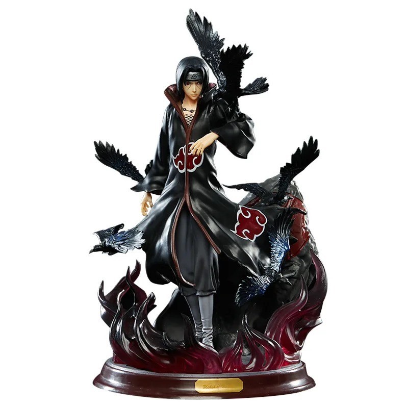 Naruto Itachi Uchiha Figure 28cm Anime Statue PVC Collectible Model Toy Gift