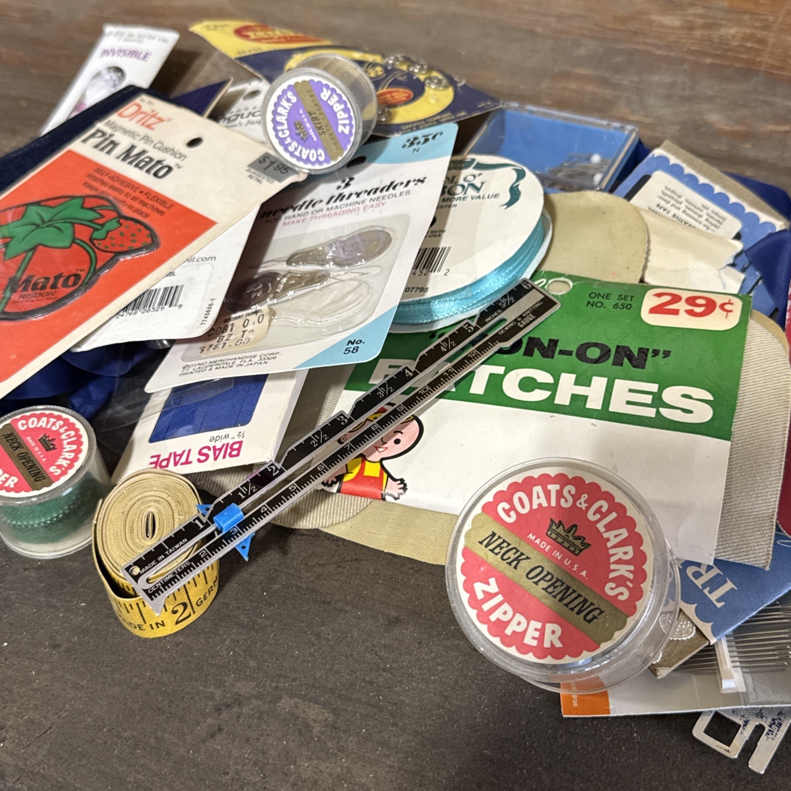 Junk Drawer Lot Vintage Sewers Junkyard 