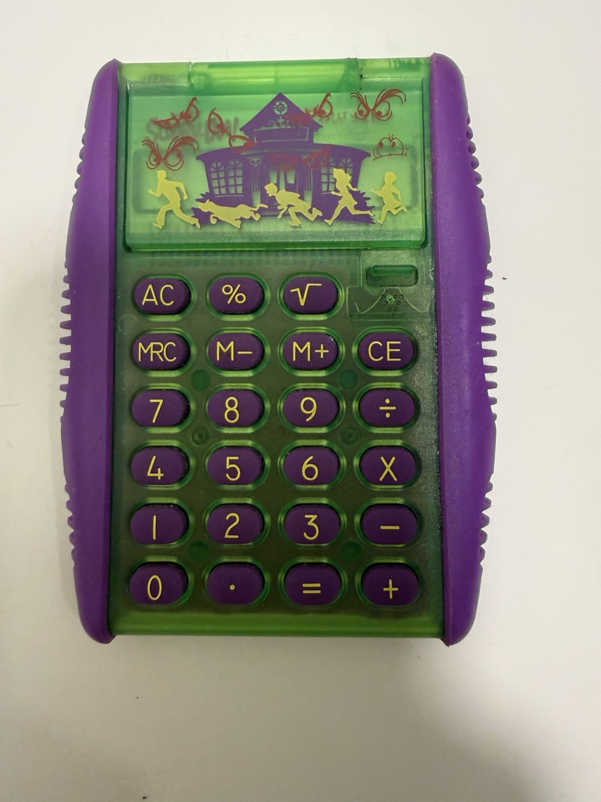 Rare 2001 Scooby-Doo And You Mystery Club Calculator Working Cartoon Network