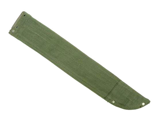 Original WWII Canvas British Machete Sheath OD Green | 