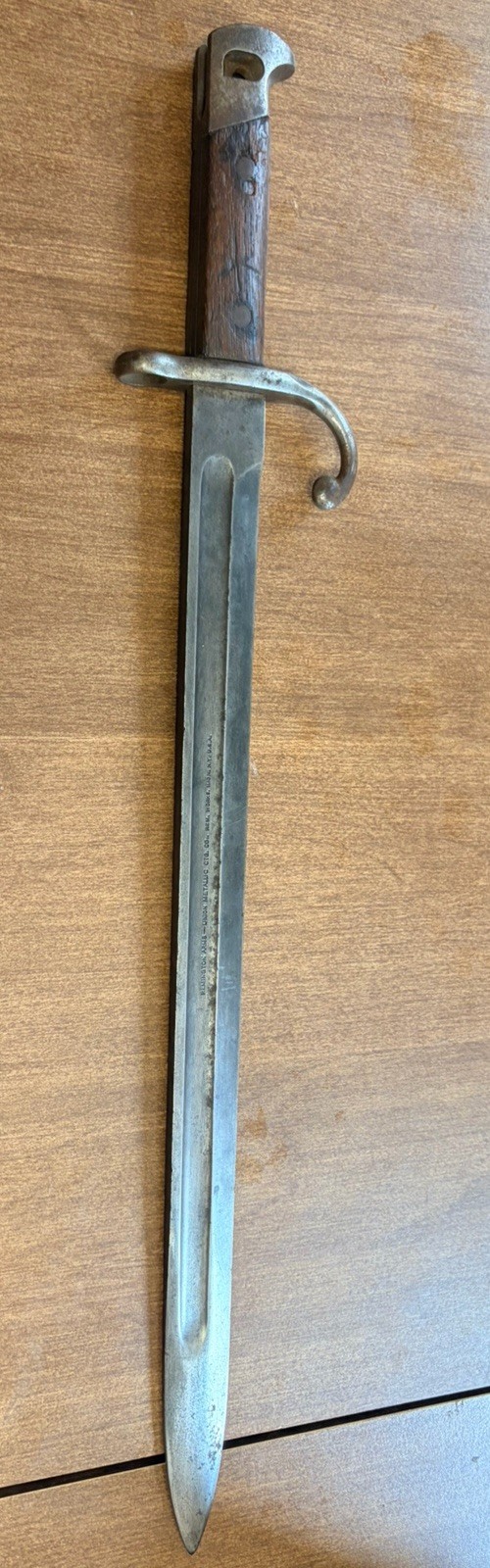 WWI US Model 1913 Remington Arms Metallic CTG CO Rifle Bayonet Ilion, NY