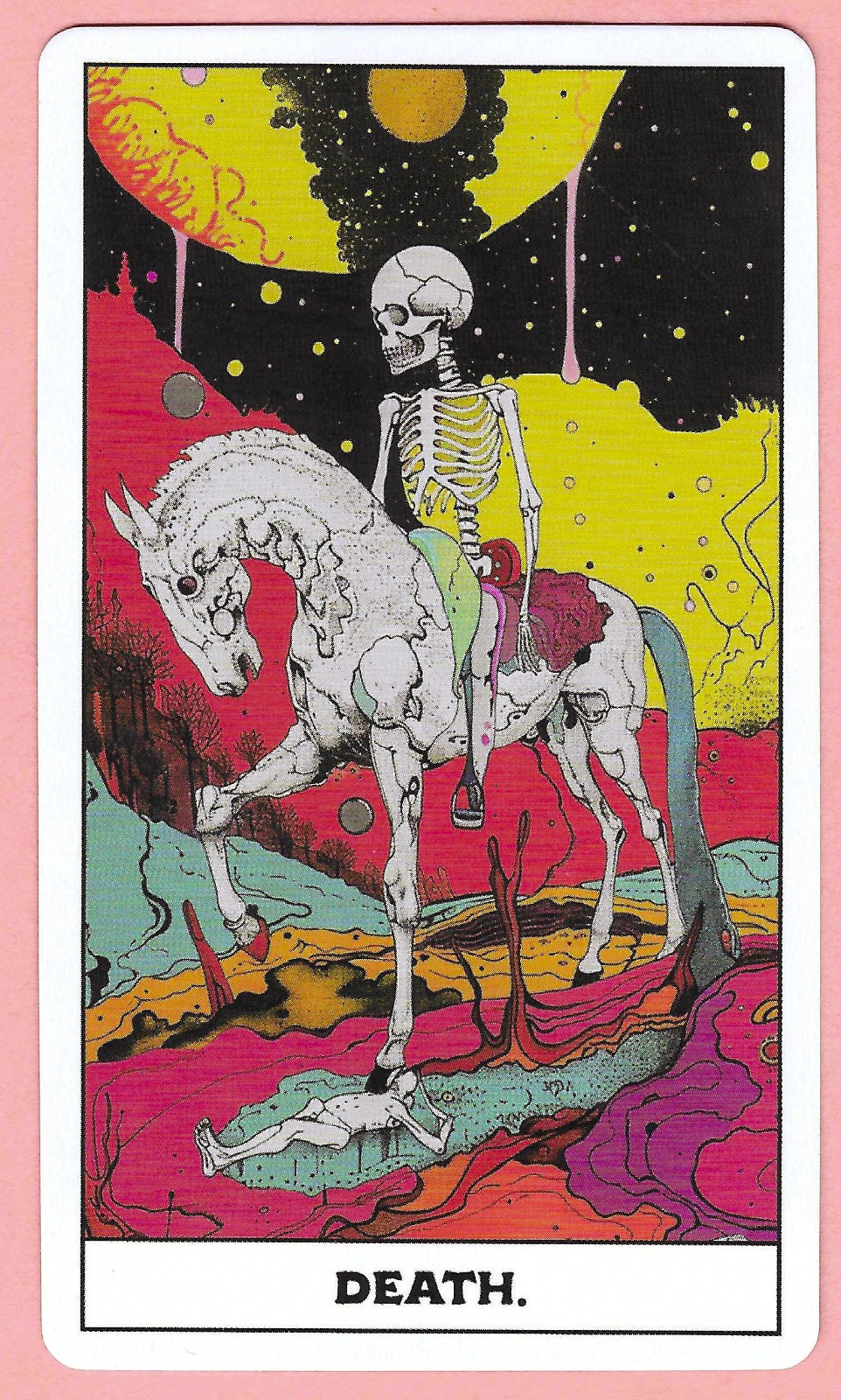 Death, Major Arcana 13, Single Swap Tarot Card, Phantom - Near Mint