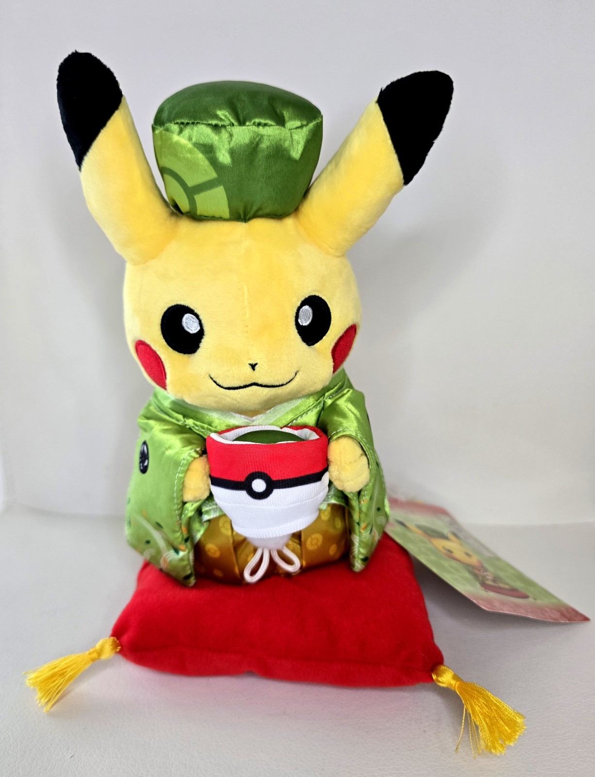 Pokemon Center Kyoto Exclusive Japan Kimono Pikachu Plush Geisha Tea Ceremony