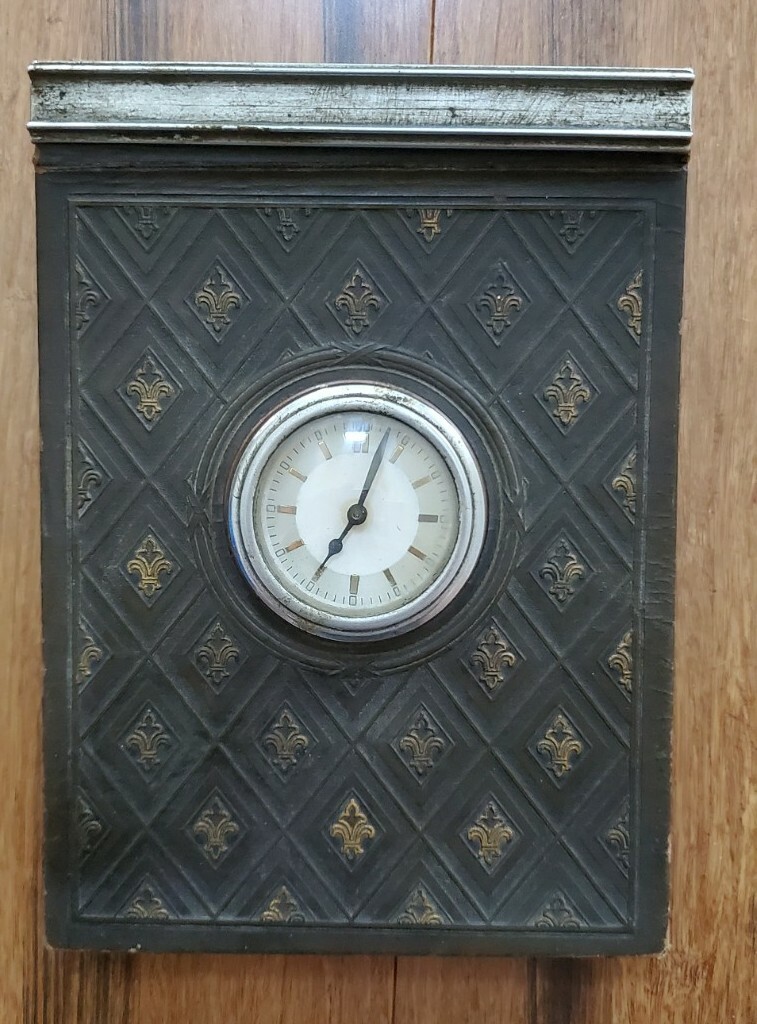 Vintage 1938 Clock Pad Calendar - 