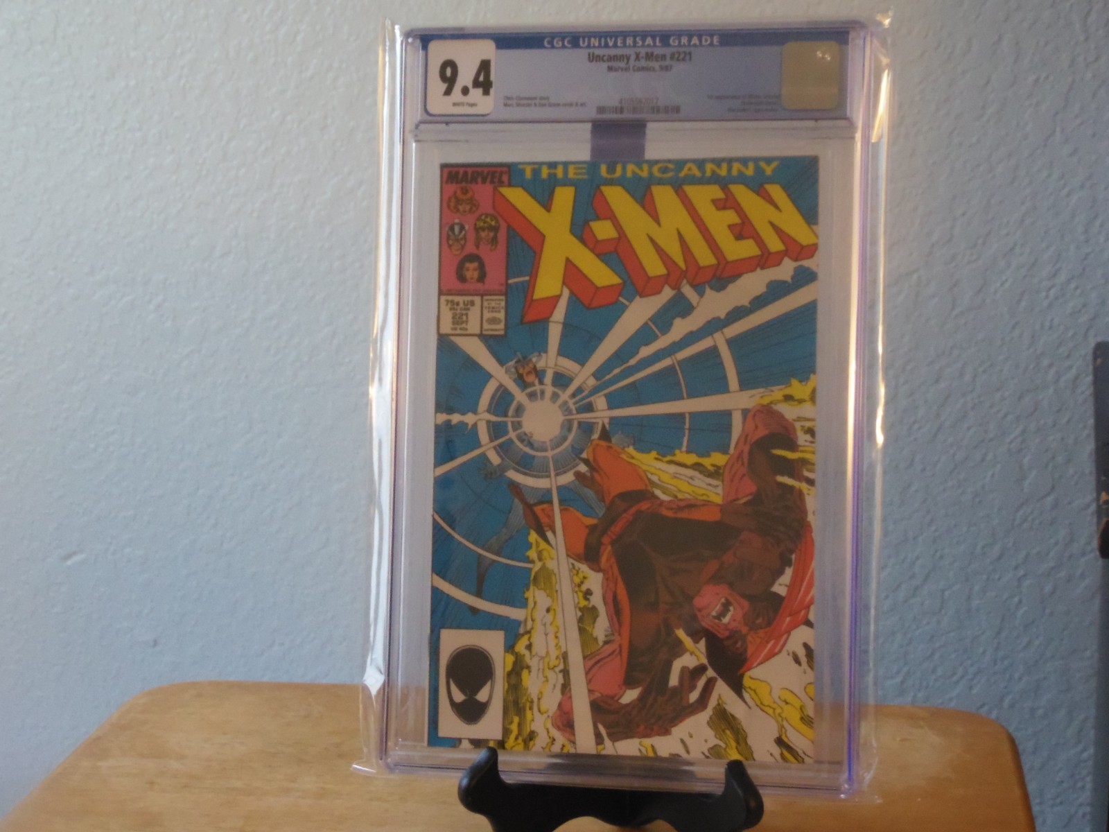 The Uncanny X-Men #221 (1987) CGC 9.4 Direct White Pages 1st Mr. Sinister