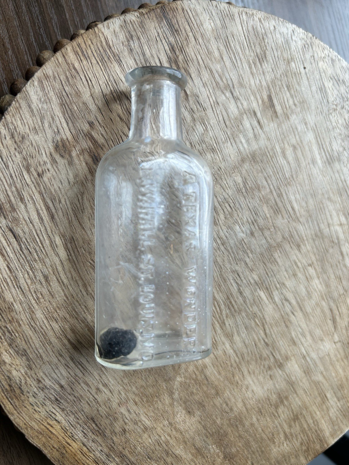 Vintage A Texas Wonder. E.w. Hall ST Louis MO Medicine Bottle