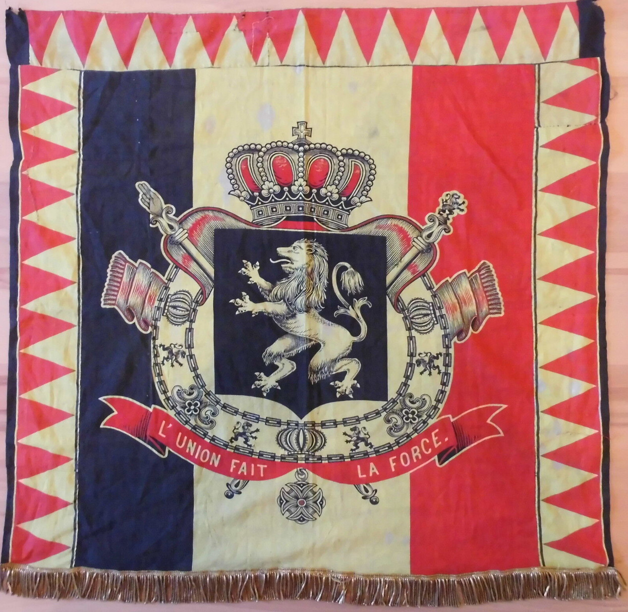 RARE Original Belgian Royal Standard 