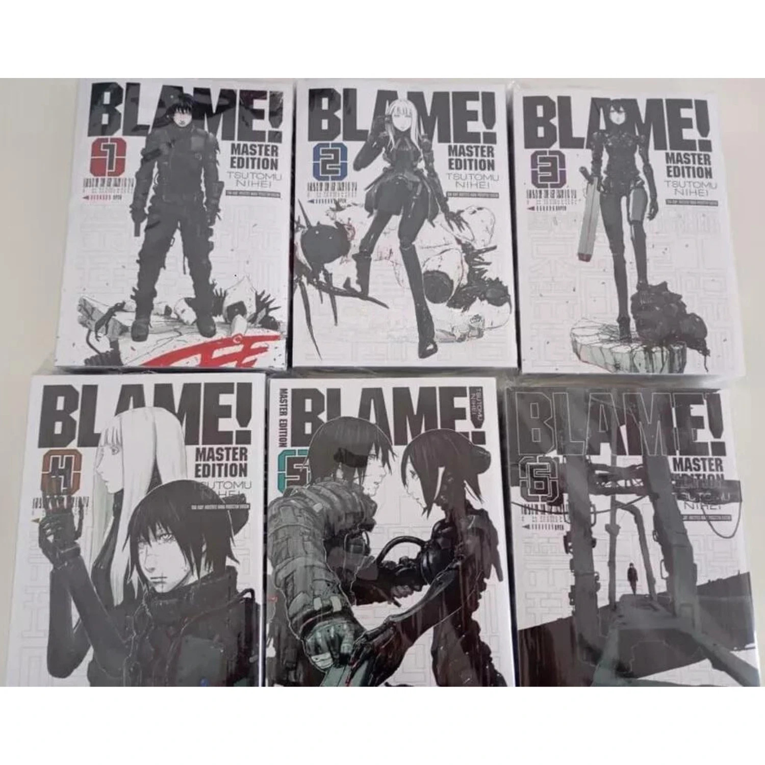 Comic Blame Master Edition Manga English Version Full Set Volume 1-6 Books DHL